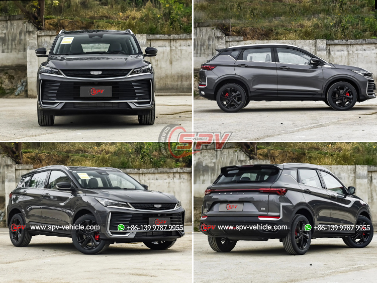 Geely Coolray L Passenger Vehicle - Different Side View